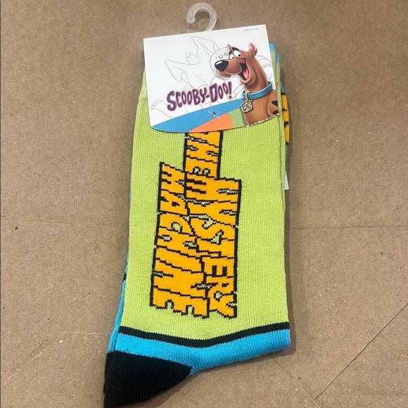 Other - Mystery Machine Casual Socks - Green and Blue